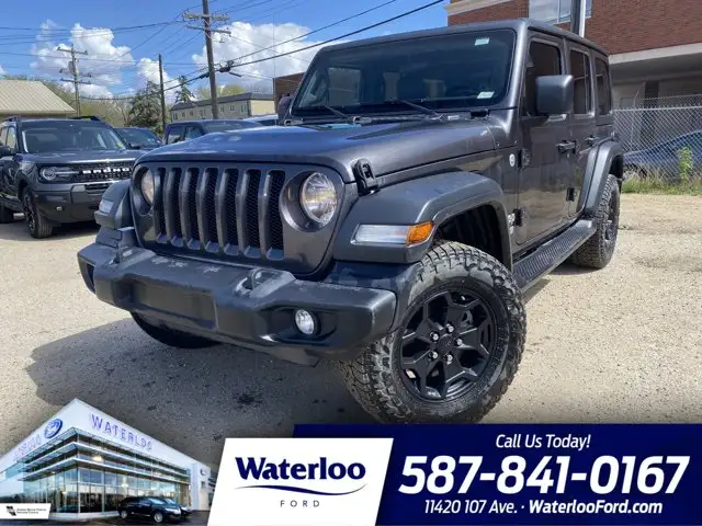 2020 Jeep Wrangler Unlimited Sport | Tech Pkg | Cold Weather