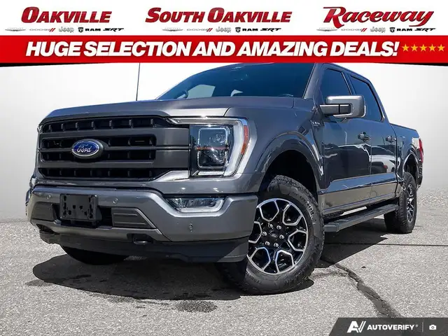 2022 Ford F-150 LARIAT CREW | GPS NAVI | HEATED/VENTED LEATHER |