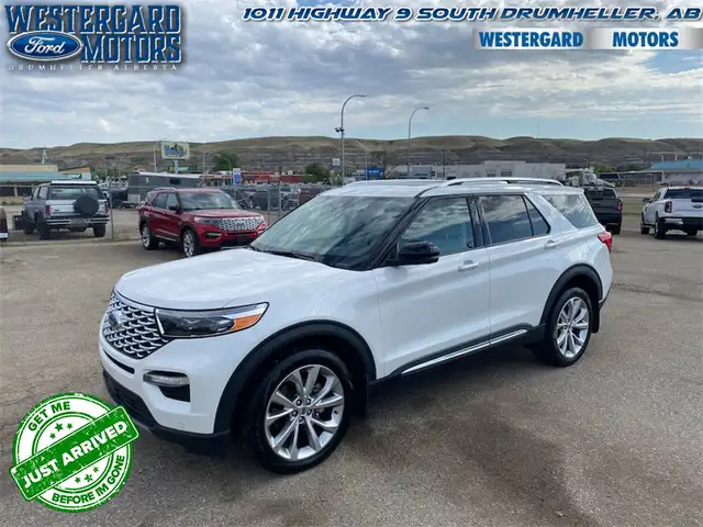 2021 Ford Explorer Platinum - Sunroof - Leather Seats