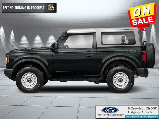 2023 Ford Bronco Black Diamond HARD TOP - AUTOMATIC - TOW CAPABI