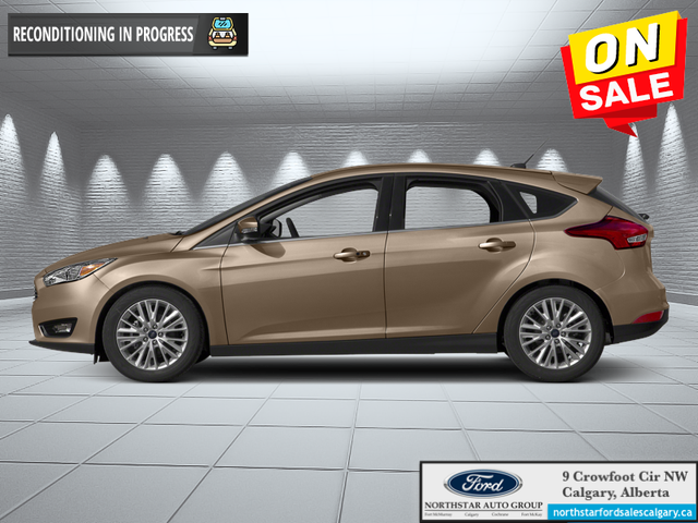 2018 Ford Focus Titanium HATCHBACK - HEATED LEATHER SEATS - SUNR