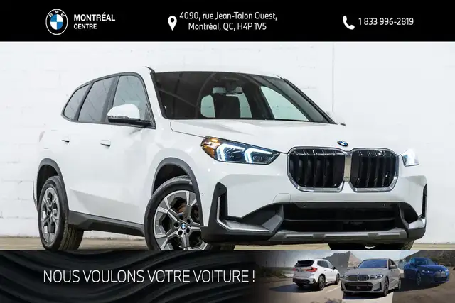 2023 BMW X1 xDrive28i | Assistant de conduite | Garniture noir