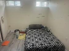 one bedroom big basement to share