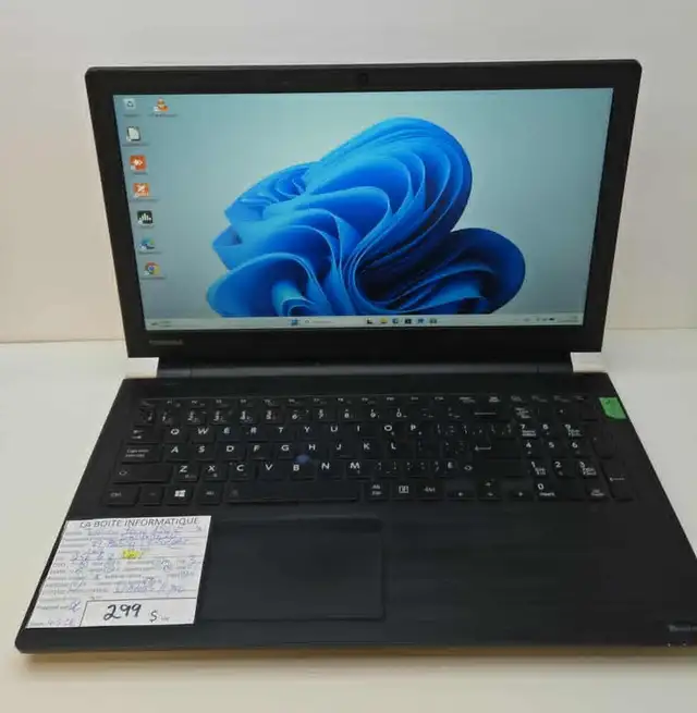 Laptop Toshiba A50-E i7-8650U 16Go DDR4 SSD NEUF 256Go 15,6p HDM