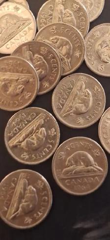 40x 1964 Canadian Cents - Photo 2