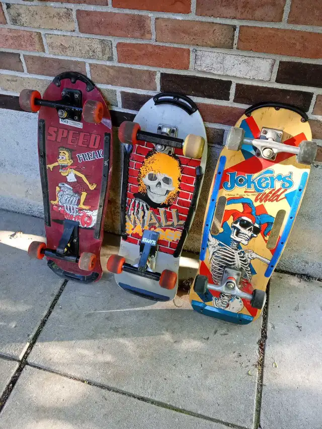 Retro skateboards