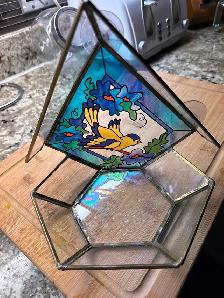 Window bird feeder