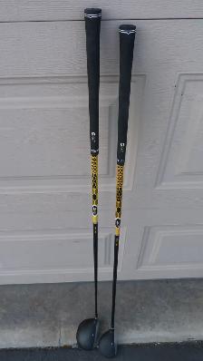 Golf Driver and Hybrid Clubs