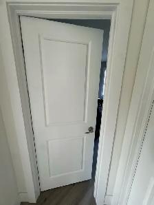 2 panel interior doors for sale with hardware - Photo 4
