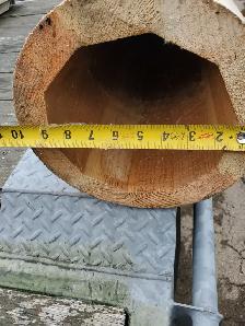 FOUR (4) CENTURY PORCH POST WHITE PINE 7' HIGH $100.00 - Photo 5