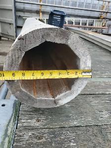 FOUR (4) CENTURY PORCH POST WHITE PINE 7' HIGH $100.00 - Photo 6