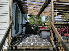 Patio en bois traité - Photo 2