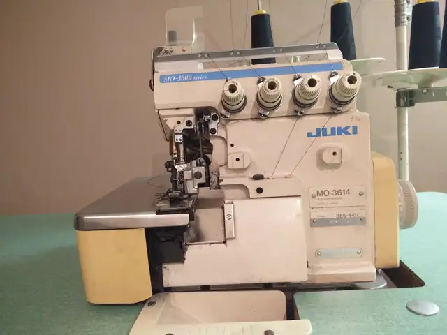 Serger Juki MO-3614, servo motor, made in Japan 5-threads