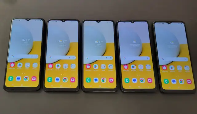 Promotion ! Lot de 5 Samsung Galaxy A13 5G 64gig @ 550$