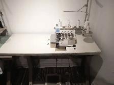 Serger Juki 3716, used, servo motor , made in Japan 5-threads - Photo 4