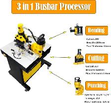 Model150 3-in-1 Hydraulic Busbar Processing Machine 110V 056276 - Photo 2