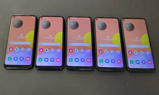 PROMO ! Lot de 5 Samsung Galaxy A11 32gig @ 450$