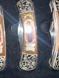 Thomas Kinkade antique western knifes . - Photo 6