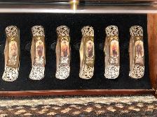 Thomas Kinkade antique western knifes . - Photo 10