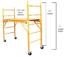 New 6 Ft Steel Baker Style Scaffolding - 1,000 Lb Capacity - Photo 2
