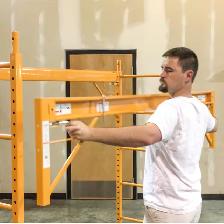 New 6 Ft Steel Baker Style Scaffolding - 1,000 Lb Capacity - Photo 4