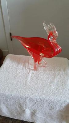 Magnifique verre soufflé.