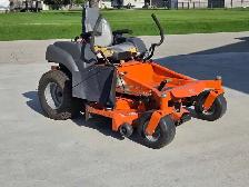 54' Husqvarna zero turn lawn mower - 160 hours