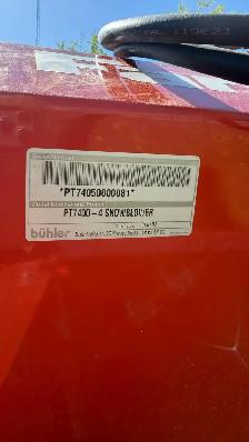 Farm King 740 Snowblower - Photo 2