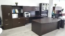 Akita Furniture Executive U-Shape Desk From $1099 - Photo 2