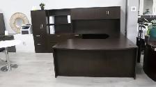 Akita Furniture Executive U-Shape Desk From $1099 - Photo 4