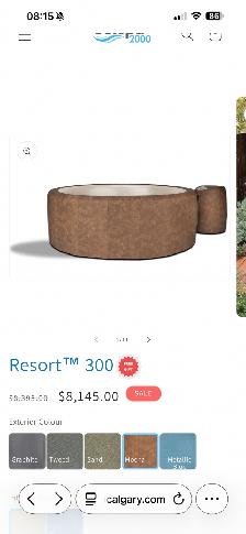 Softub hot tub