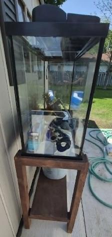 30G EXTRA-HIGH AQUARIUM SETUP – STAND, AQUACLEAR & EHEIM – $150 - Photo 3
