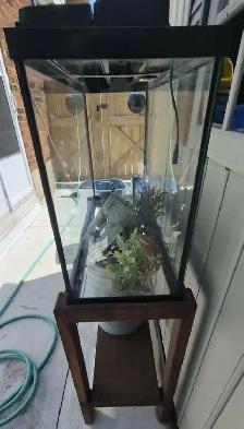 30G EXTRA-HIGH AQUARIUM SETUP – STAND, AQUACLEAR & EHEIM – $150 - Photo 4