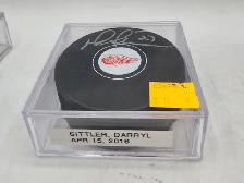 NHL Autographed Hockey Pucks: Clifford, Boyle, Sittler, Methot - Photo 5
