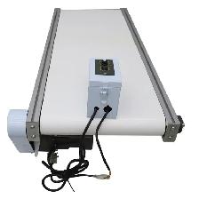 47.215.7' White PVC Mesa Belt Conveyor Power Slider Bed 230555 - Photo 8
