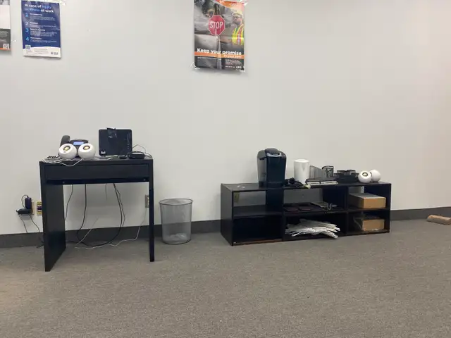 Office desks and chairs for free, MUST GO