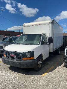 FOR SALE: 2001 GMC Savana diesel box truck: 6.6L Duramax engine
