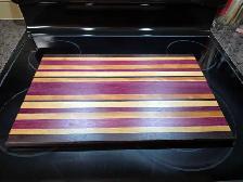Handcrafted Edge Grain Cutting Board - Photo 3