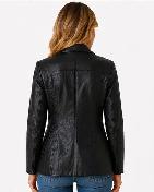 Women’s Patchwork Leather Jacket – Sizes M, L & XL - Photo 5