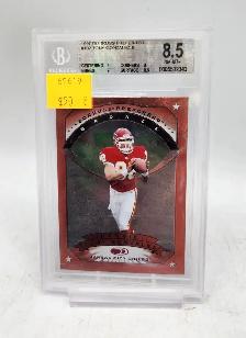 Graded NFL Football Sports Cards: Beckett, Topps 6 Listed - Photo 2