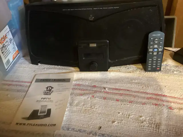Pyle stereo boombox speaker
