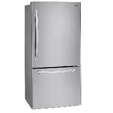 LG '30' Stainless Steel Bottom Freezer Top Fridge on Sale‼️