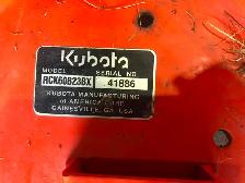 60 inch mower deck and grass/leaf catcher for a Kubota BX - Photo 2