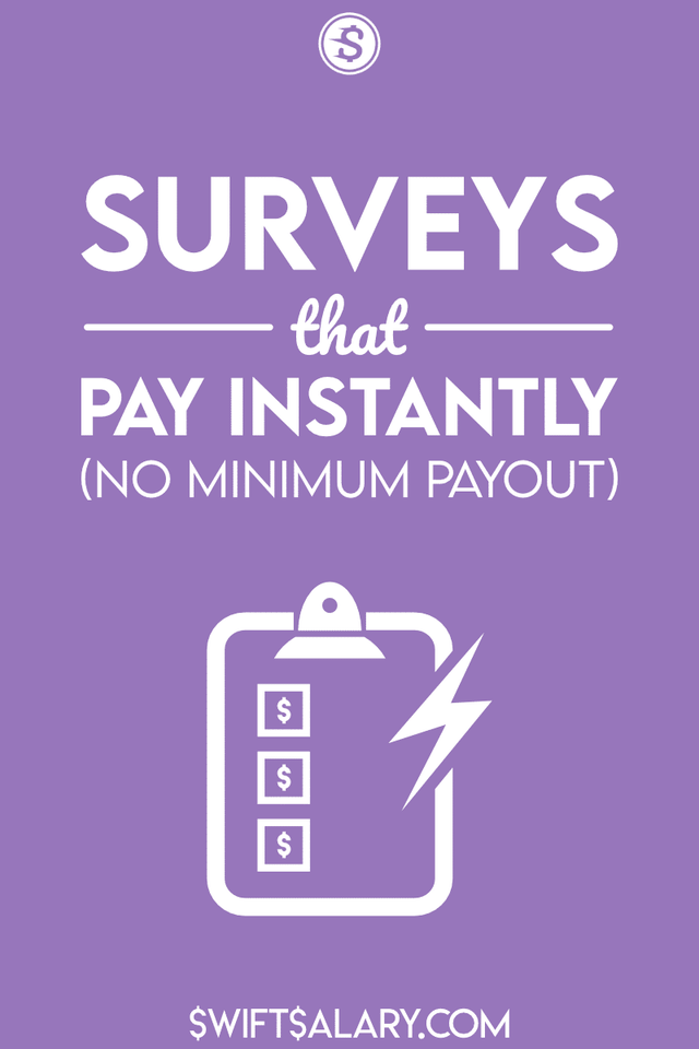 GET PAID FOR SURVEYS THE SAME DAY BY E TRANSFER $$
