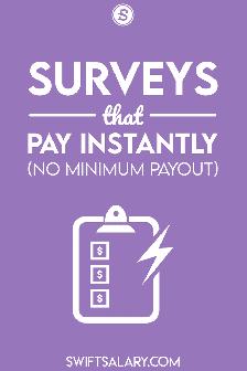 GET PAID FOR SURVEYS THE SAME DAY BY E TRANSFER $$