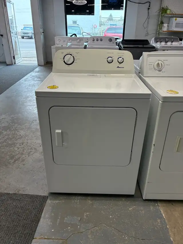 Dryer Top Load Amana - 90-day warranty - Credit Cards accepted