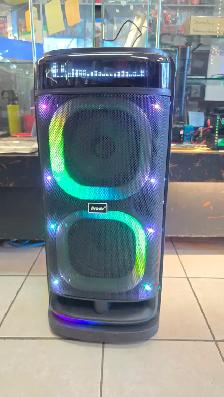 Brodu BTS-2120 iKaraoke Party Box – Dual 8′′ Bluetooth Karaoke