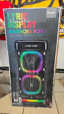 Brodu BTS-2120 iKaraoke Party Box – Dual 8′′ Bluetooth Karaoke - Photo 2