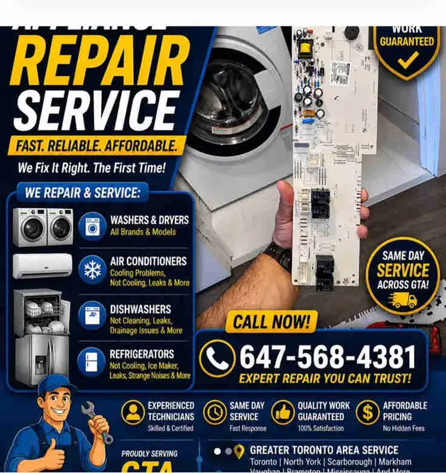washer and dryer repair