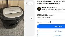 Royal 1212X Paper Shredder- I have EVERYTHING for your office - Photo 3